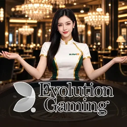 Evolution Gaming game studio at MrMart88